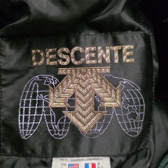 Vintage Descente Dark Green Ski Vest. L - Picture 2 of 12